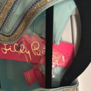 Lilly Pulitzer Green Sundress with Pink Accents for Resort Wear